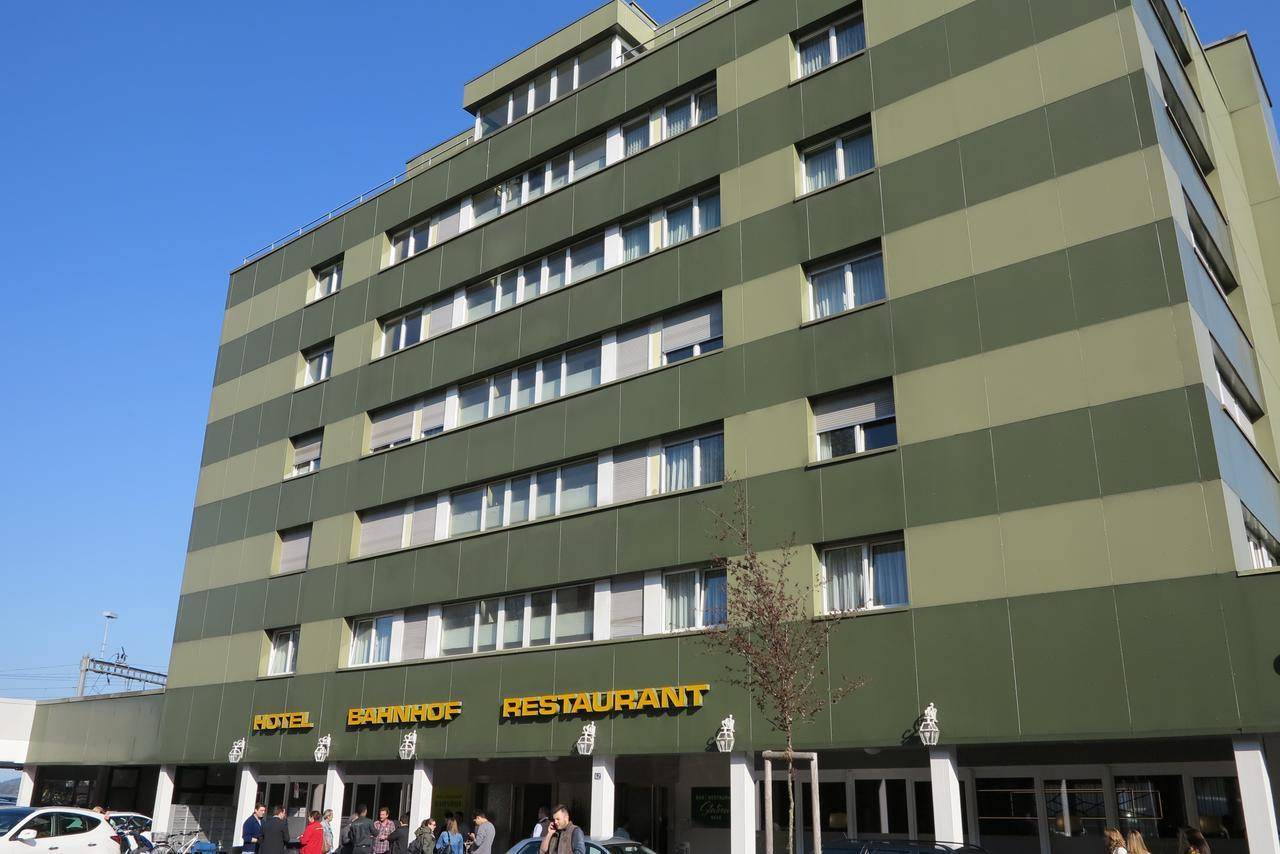 Hotel Bahnhof Uzwil Exterior foto
