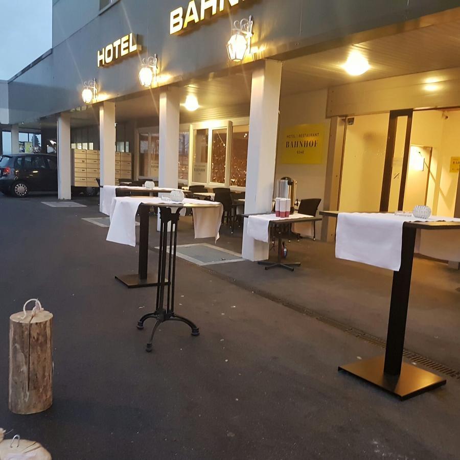 Hotel Bahnhof Uzwil Exterior foto